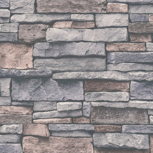 Galerie BB51132 Beige Cream Grey Sandstone Splendour Motif - Eade's Wallpaper