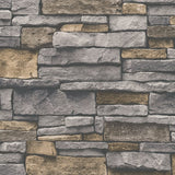 Galerie BB51134 Yellow Grey Sandstone Splendour Motif - Eade's Wallpaper