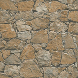 Galerie BB51138 Beige Brown Black Claystone Cottage Motif - Eade's Wallpaper