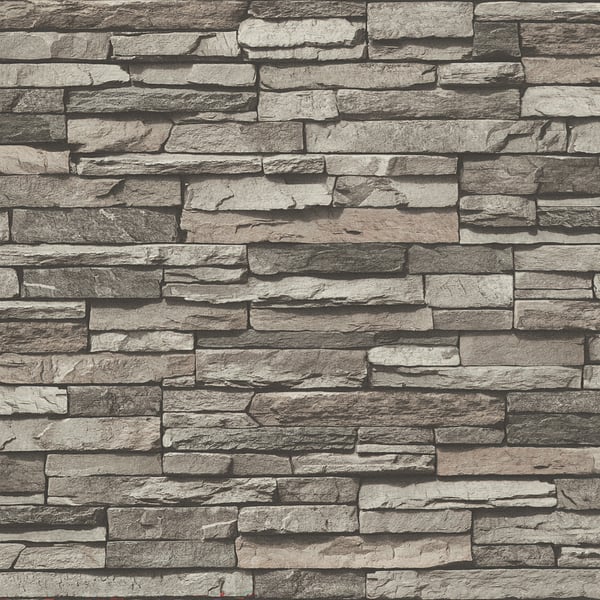 Galerie BB51148 Cream Grey Black Graceful Granite Motif - Eade's Wallpaper