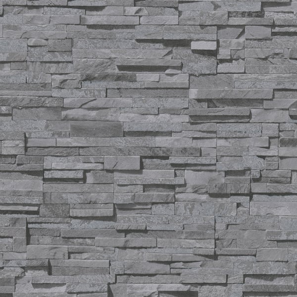 Galerie BB51149 Grey Black Graceful Granite Motif - Eade's Wallpaper