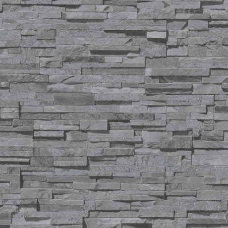 Galerie BB51149 Grey Black Graceful Granite Motif - Eade's Wallpaper