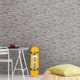 Galerie BB51150 Cream Grey Black Graceful Granite Motif - Eade's Wallpaper