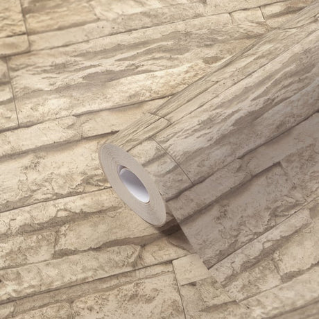 Galerie BB51152 Beige Cream Graceful Granite Motif - Eade's Wallpaper