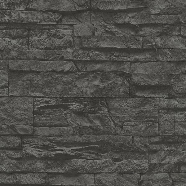 Galerie BB51153 Grey Black Graceful Granite Motif - Eade's Wallpaper