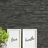 Galerie BB51153 Grey Black Graceful Granite Motif - Eade's Wallpaper