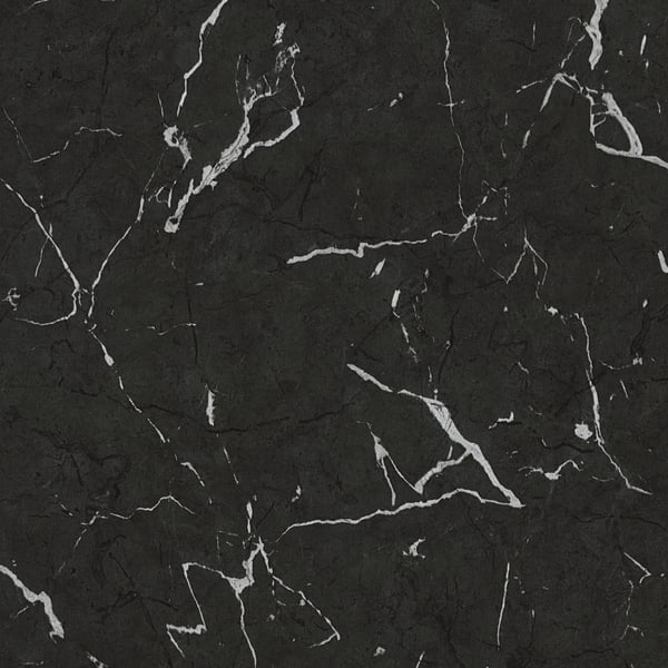 Galerie BB51157 Grey Metallic Black Luxurious Marble Motif - Eade's Wallpaper