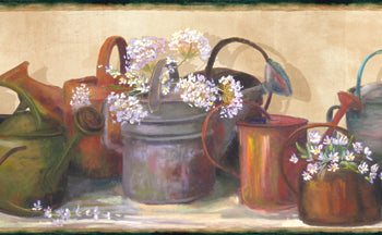 Chesapeake BBC44541B Dame Green Cottage Garden Portrait Border