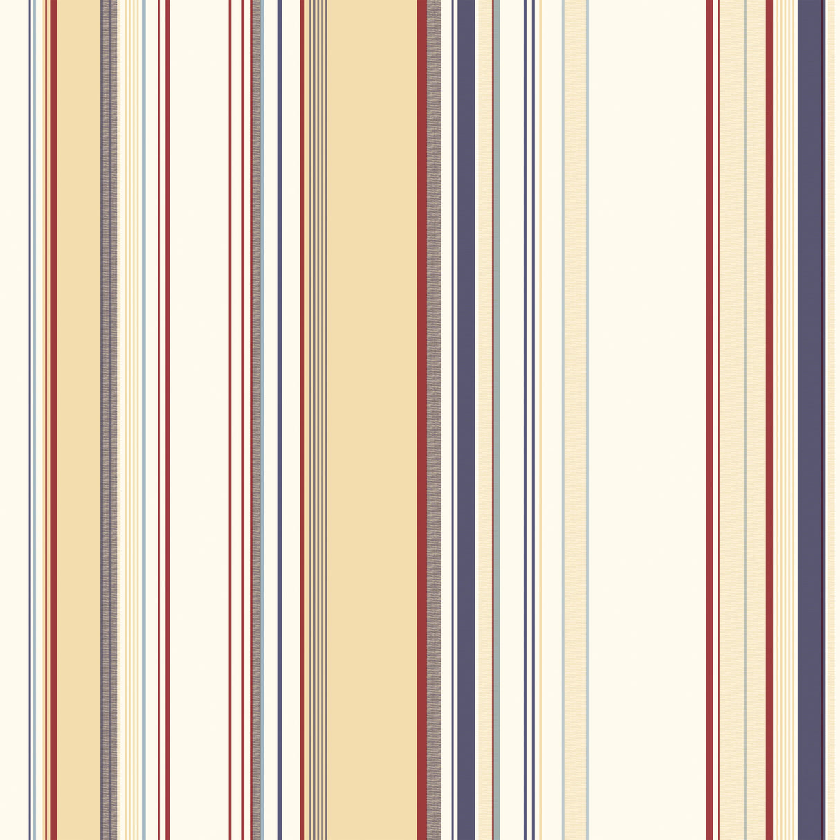 Chesapeake BBC58516 Charles Cream Lookout Stripe Wallpaper Wallpaper