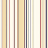Chesapeake BBC58516 Charles Cream Lookout Stripe Wallpaper Wallpaper