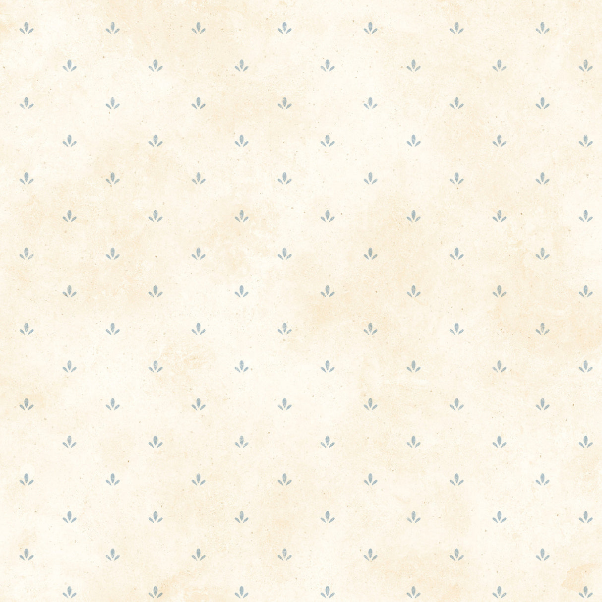 Chesapeake BBC66412 Ella Blue Paw Print Toss Wallpaper Wallpaper