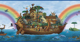 Chesapeake BBC92351B Majesty Blue Noah'S Ark Portrait Border