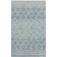 Amer Rugs BER-1 Berlin Farmhouse Geometric /White Area Rug