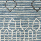 Amer Rugs BER-1 Berlin Farmhouse Geometric /White Area Rug