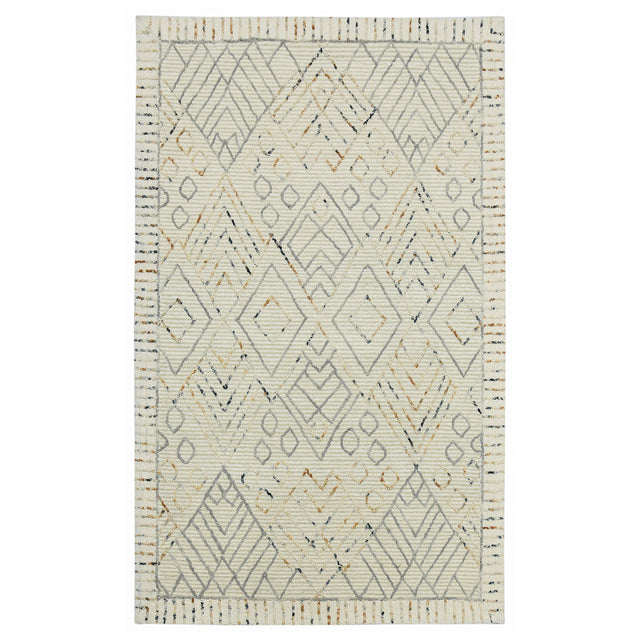 Amer Rugs BER-3 Berlin Farmhouse Geometric Area Rug