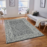 Amer Rugs BER-5 Berlin Farmhouse Geometric Area Rug