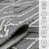 Amer Rugs BER-8 Berlin Farmhouse Geometric Area Rug