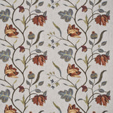 G P & J BAKER BF10345.2.0 TULIP TREE LINEN PIMENTO Fabric - Eade's Wallpaper