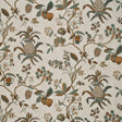 G P & J BAKER BF10347.1.0 EXOTIC PINEAPPLE LINEN SAGE/DOVE Fabric - Eade's Wallpaper