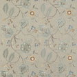 G P & J BAKER BF10531.3.0 CALTHORPE AQUA Fabric - Eade's Wallpaper