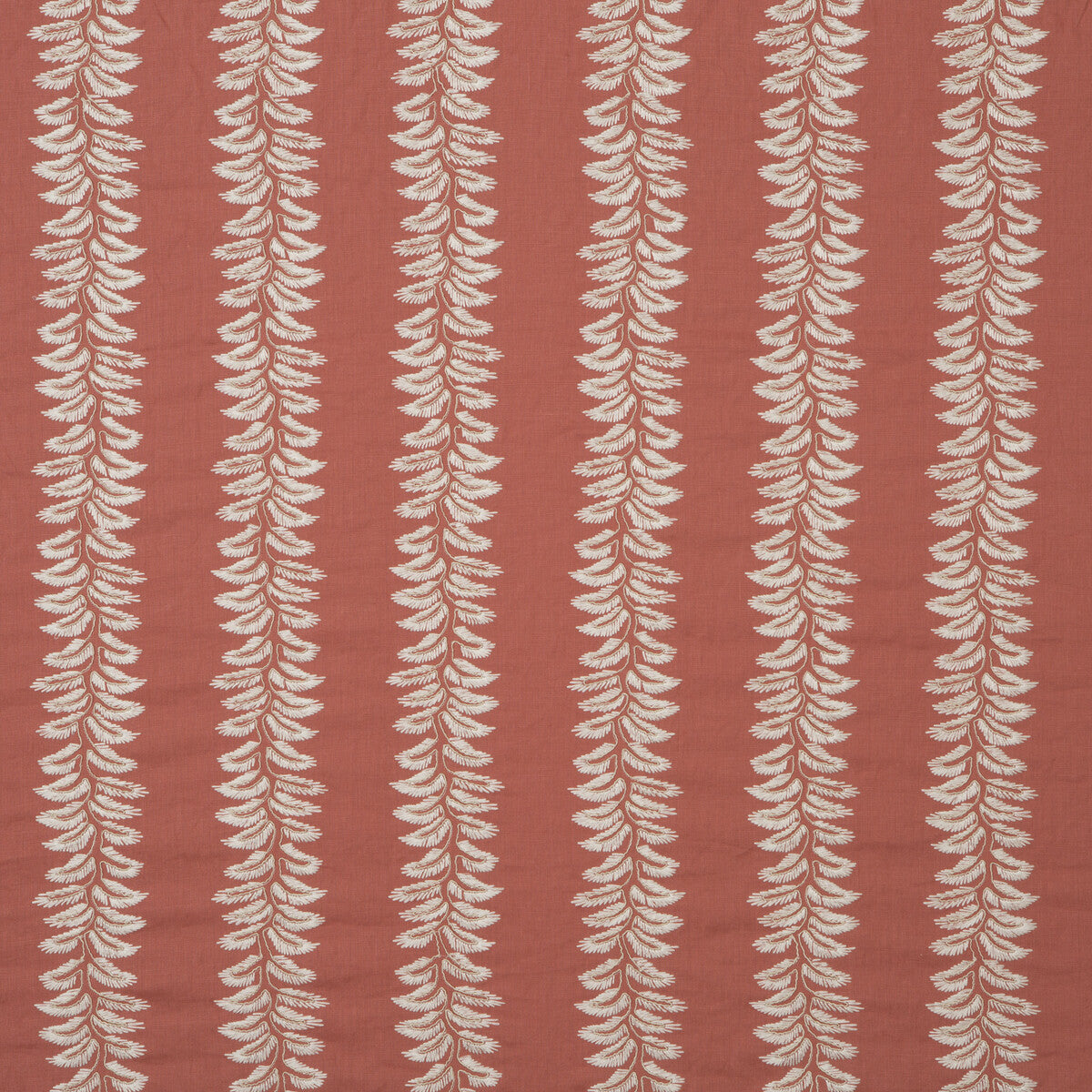 G P & J BAKER BF10533.310.0 BRADBOURNE CORAL Fabric - Eade's Wallpaper