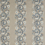 G P & J BAKER BF10538.1.0 LANGDALE INDIGO/SLATE Fabric - Eade's Wallpaper