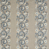 G P & J BAKER BF10538.1.0 LANGDALE INDIGO/SLATE Fabric - Eade's Wallpaper
