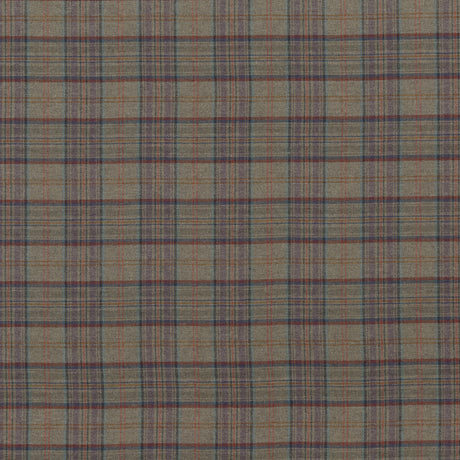 G P & J BAKER BF10655.2.0 VICTORIA PLAID ROYAL BLUE Fabric - Eade's Wallpaper