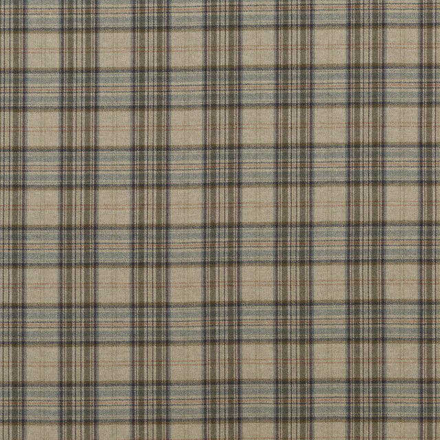 G P & J BAKER BF10655.3.0 VICTORIA PLAID SOFT JADE Fabric - Eade's Wallpaper