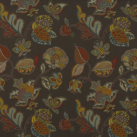 G P & J BAKER BF10659.2.0 AUDLEY AMBER/BRONZE Fabric - Eade's Wallpaper