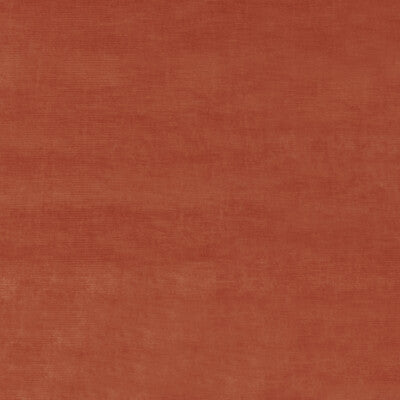 G P & J BAKER BF10692.310.0 ESSENTIAL VELVET CORAL Fabric - Eade's Wallpaper