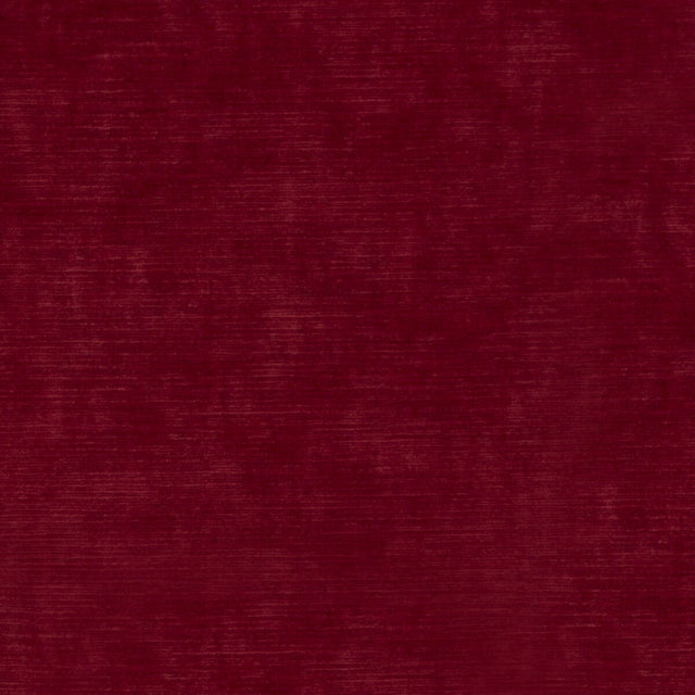 G P & J BAKER BF10692.485.0 ESSENTIAL VELVET GARNET Fabric - Eade's Wallpaper