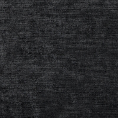 G P & J BAKER BF10692.970.0 ESSENTIAL VELVET GRAPHITE Fabric - Eade's Wallpaper