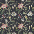 G P & J BAKER BF10702.3.0 THERAPIA INDIGO Fabric - Eade's Wallpaper
