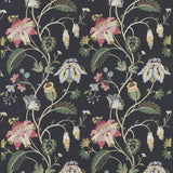 G P & J BAKER BF10702.3.0 THERAPIA INDIGO Fabric - Eade's Wallpaper