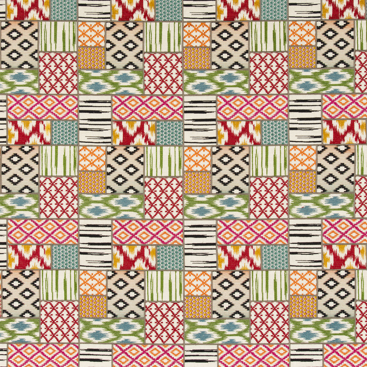 G P & J BAKER BF10716.1.0 MUZA SPICE Fabric - Eade's Wallpaper