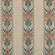 G P & J BAKER BF10720.1.0 TREBIZOND TEAL Fabric - Eade's Wallpaper