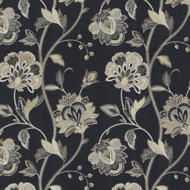 G P & J BAKER BF10762.2.0 ORMESBY INDIGO Fabric - Eade's Wallpaper