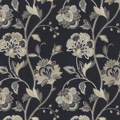 G P & J BAKER BF10762.2.0 ORMESBY INDIGO Fabric - Eade's Wallpaper