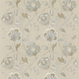 G P & J BAKER BF10762.3.0 ORMESBY SOFT BLUE Fabric - Eade's Wallpaper