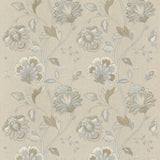 G P & J BAKER BF10762.3.0 ORMESBY SOFT BLUE Fabric - Eade's Wallpaper