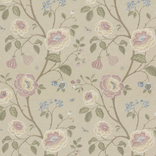 G P & J BAKER BF10763.1.0 LILLINGTON BLUSH Fabric - Eade's Wallpaper