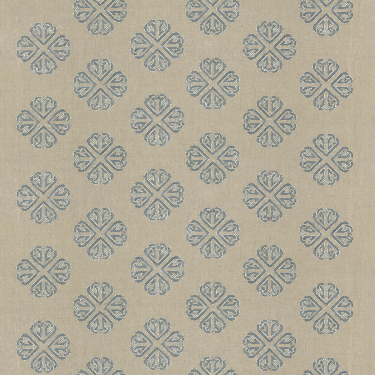 G P & J BAKER BF10768.3.0 KERSLOE SOFT BLUE Fabric - Eade's Wallpaper