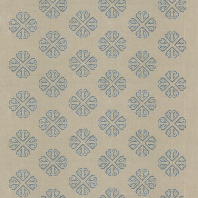 G P & J BAKER BF10768.3.0 KERSLOE SOFT BLUE Fabric - Eade's Wallpaper