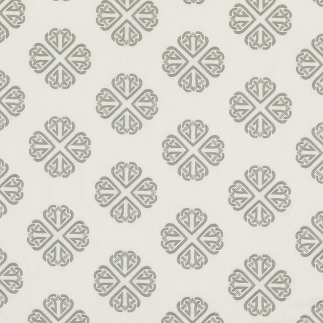 G P & J BAKER BF10768.4.0 KERSLOE SOFT GREY Fabric - Eade's Wallpaper