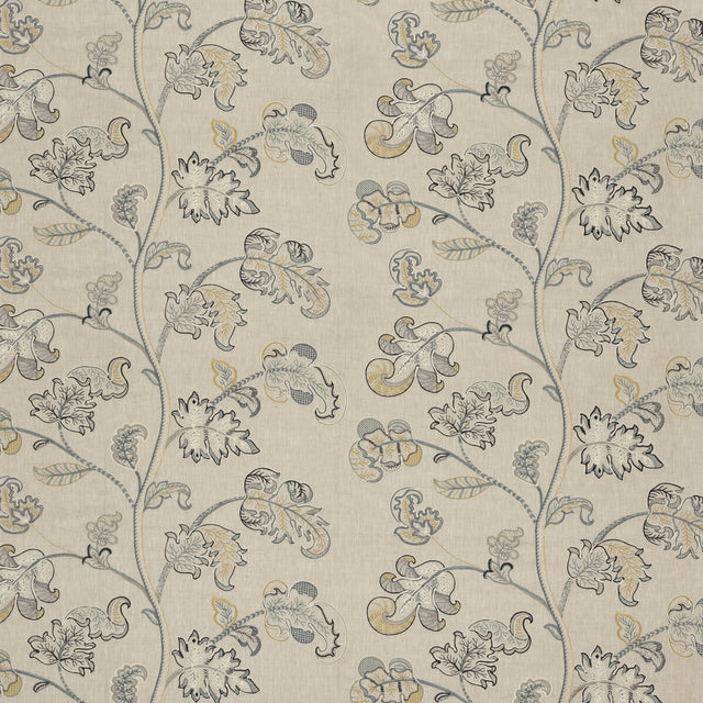G P & J BAKER BF10769.3.0 ALDERWOOD SOFT BLUE Fabric - Eade's Wallpaper