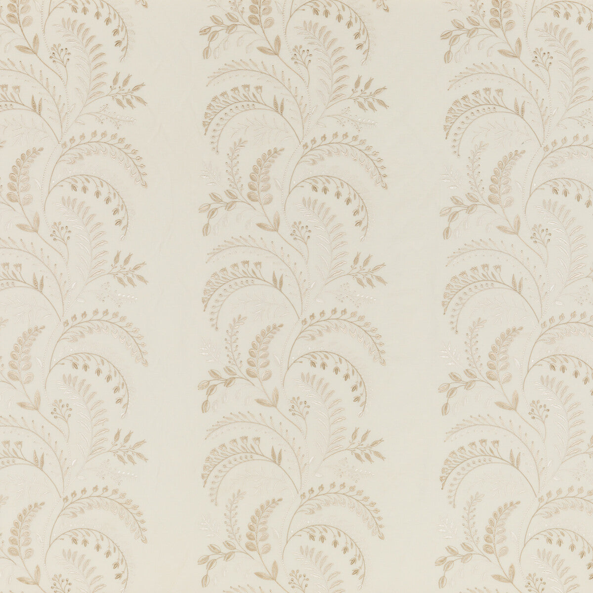 G P & J BAKER BF10779.1.0 PENNINGTON IVORY Fabric - Eade's Wallpaper