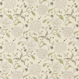 G P & J BAKER BF10798.1.0 LAMORNA EMBROIDERY LINEN Fabric - Eade's Wallpaper