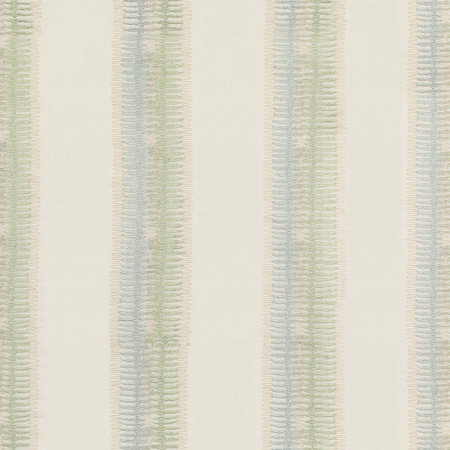 G P & J BAKER BF10801.1.0 TAMAR AQUA Fabric - Eade's Wallpaper