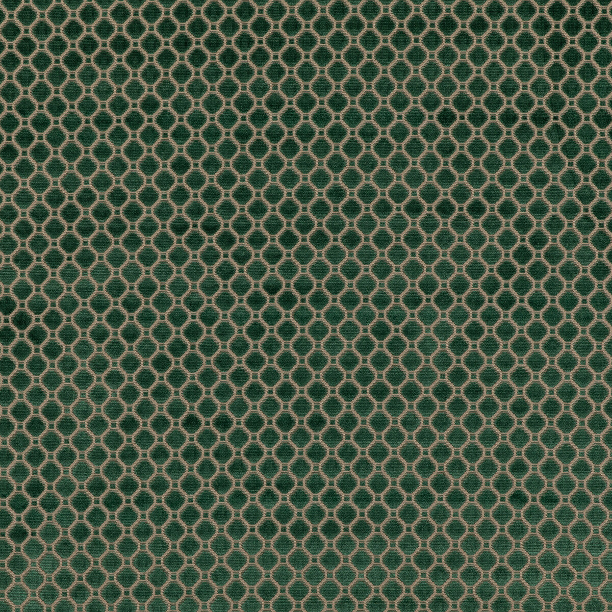 G P & J BAKER BF10826.785.0 INDUS VELVET EMERALD Fabric - Eade's Wallpaper